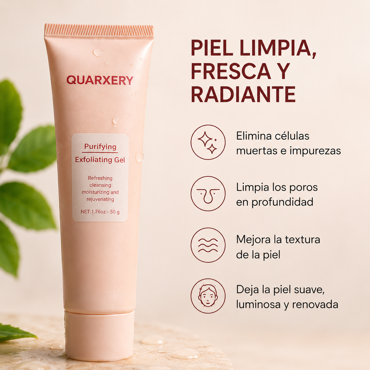 Gel Exfoliante Facial y Corporal- Mimi