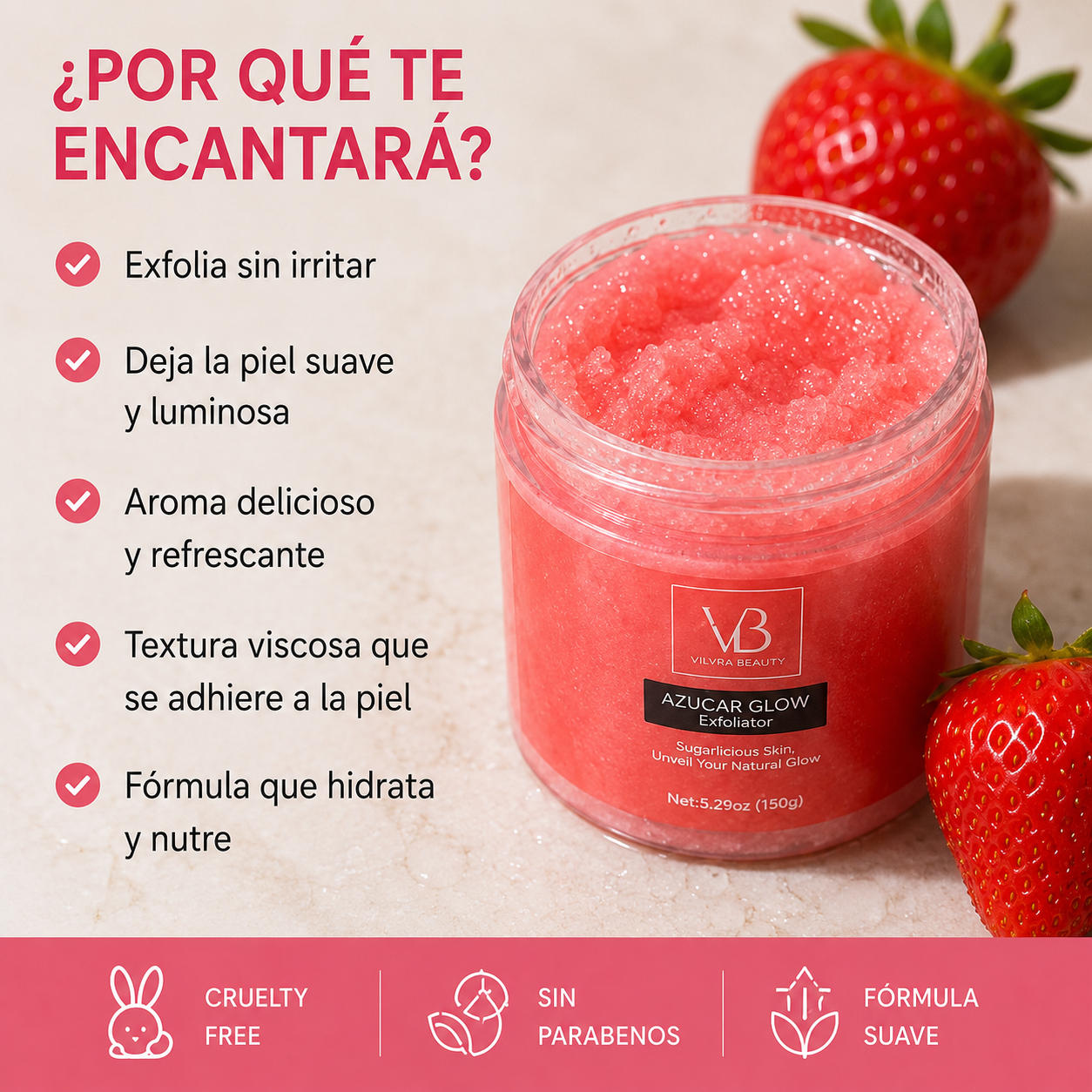 Exfoliante Corporal Azúcar Glow – Mimi