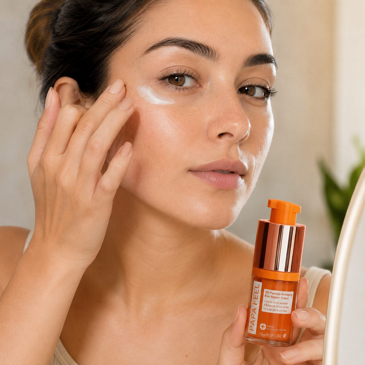 Crema de Ojos 5D Péptidos – Efecto Reafirmante