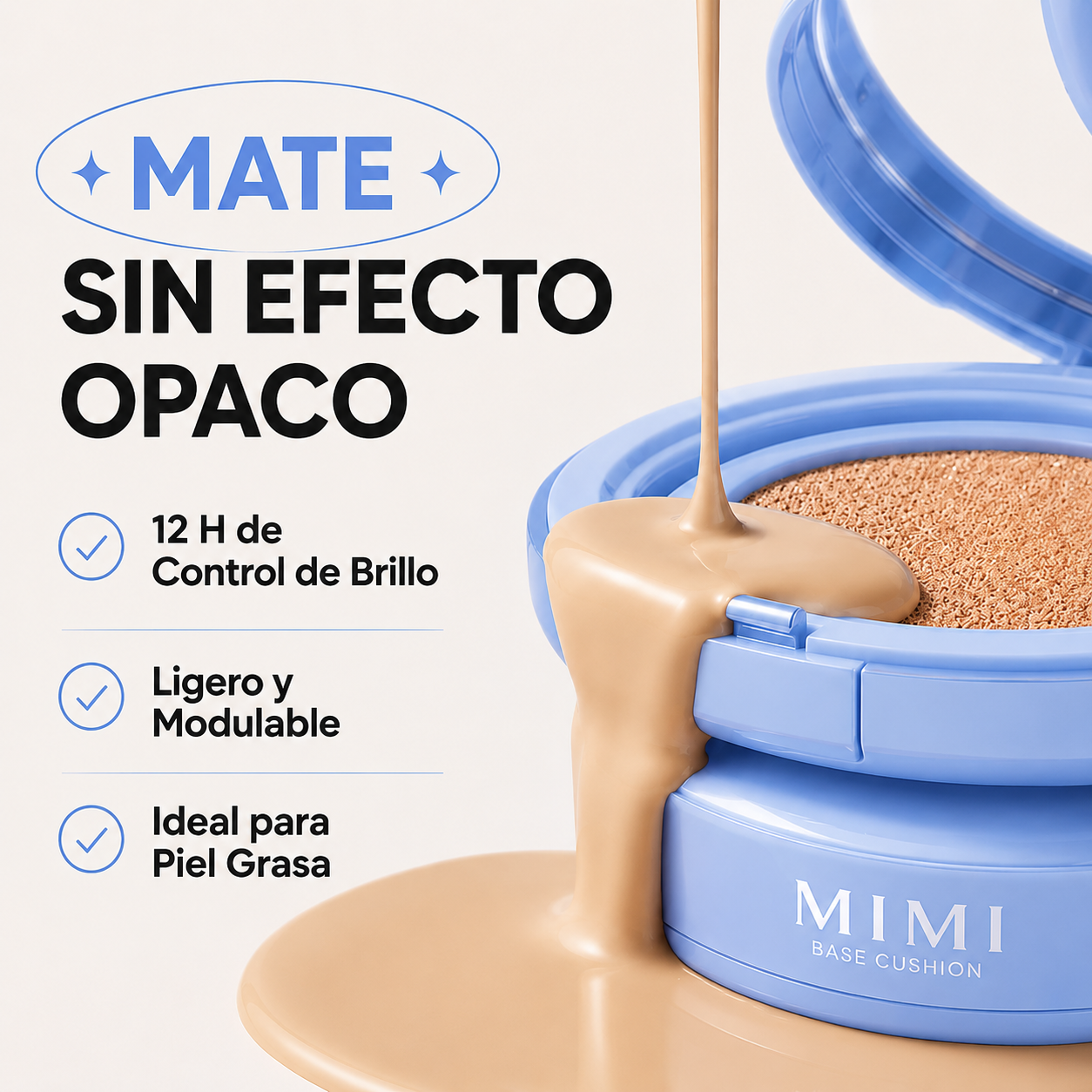 Base de Maquillaje en Esponja - MIMI