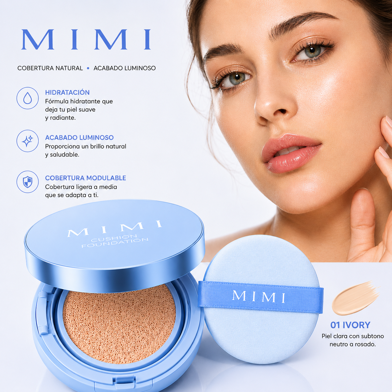 Base de Maquillaje en Esponja - MIMI