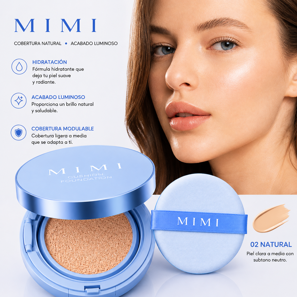 Base de Maquillaje en Esponja - MIMI