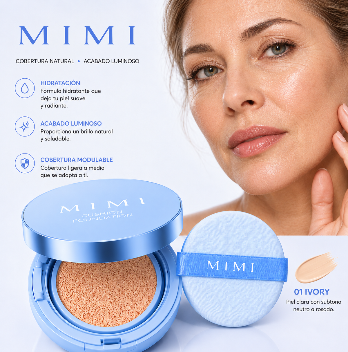 Base de Maquillaje en Esponja - MIMI