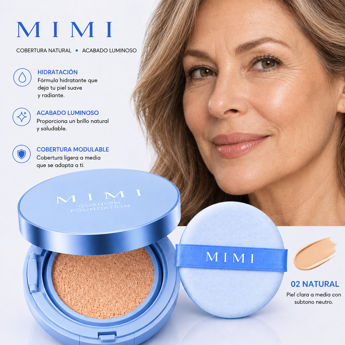 Base de Maquillaje en Esponja - MIMI
