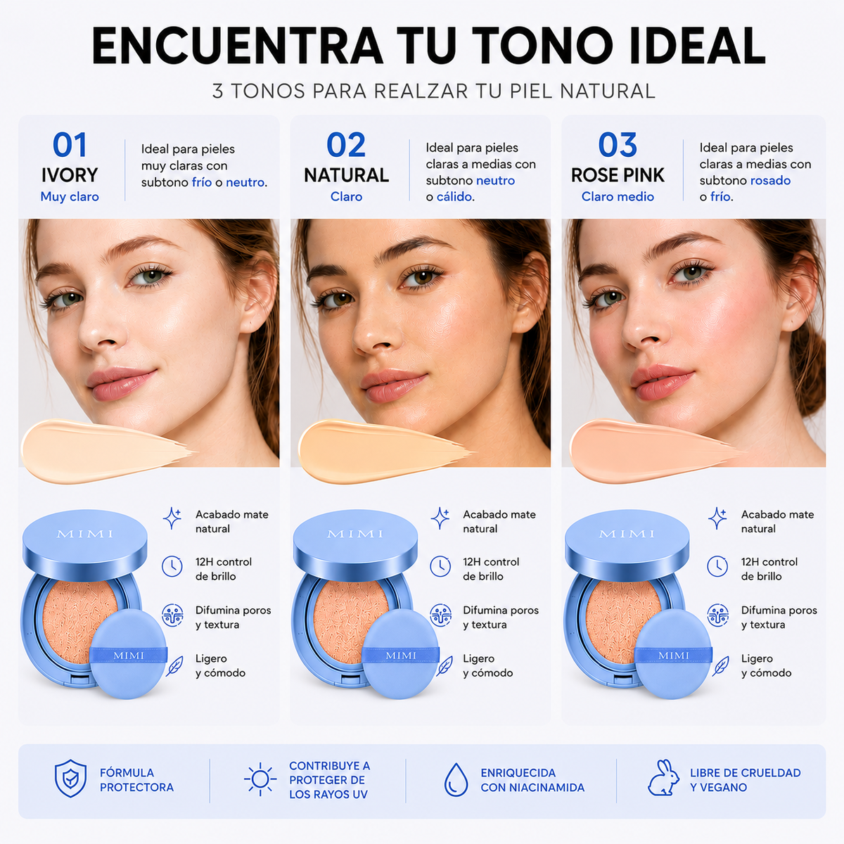 Base de Maquillaje en Esponja - MIMI