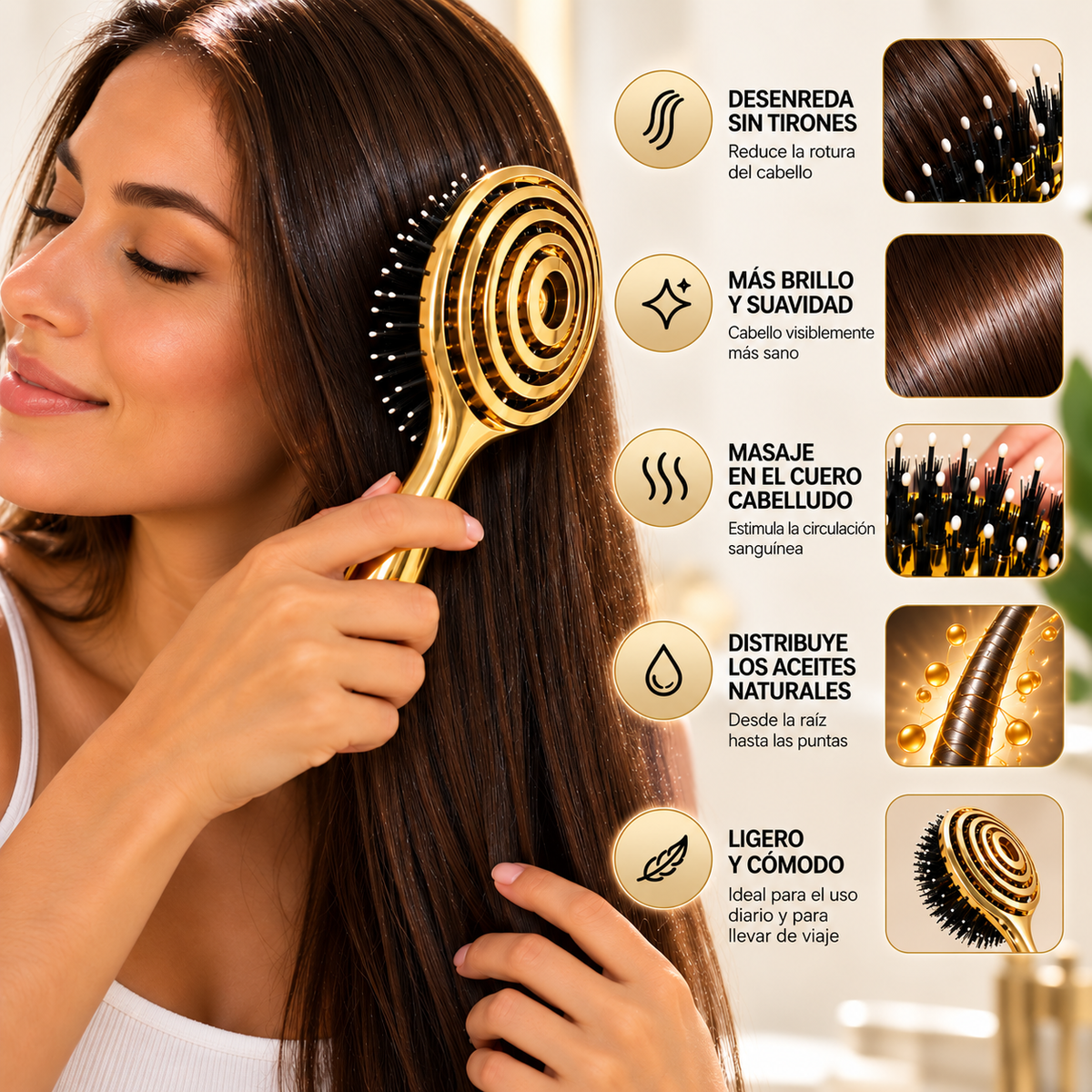Cepillo Desenredante Flexible – MIMI