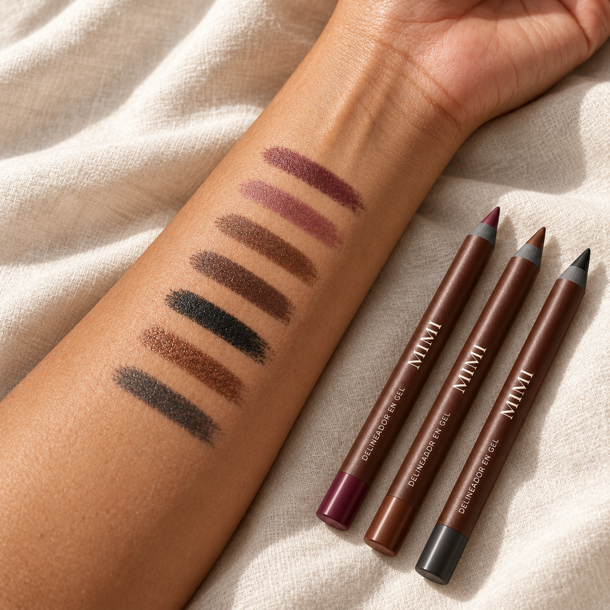 Pack de 7 Delineadores en Gel 24H – MIMI